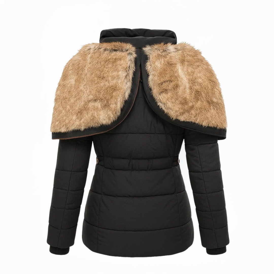 Valenne™ | Warm fur-lined winter coat