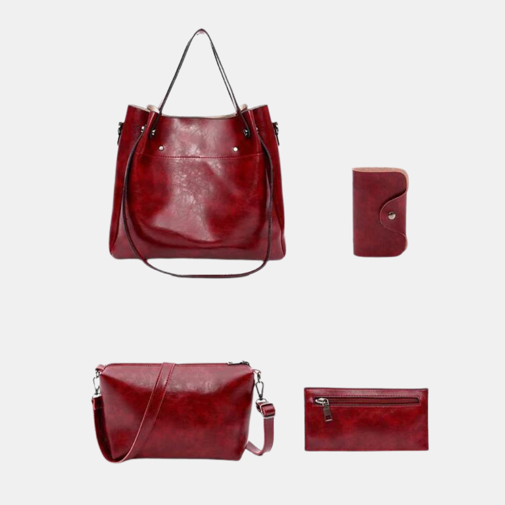 VENICE | ELEGANT 4-PIECE BAG SET