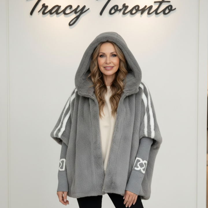NORAH | Warm Hooded Teddy Coat