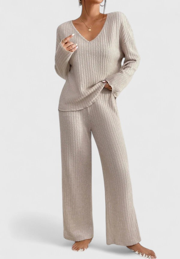 Elin - Comfy Ribbed Lounge Set