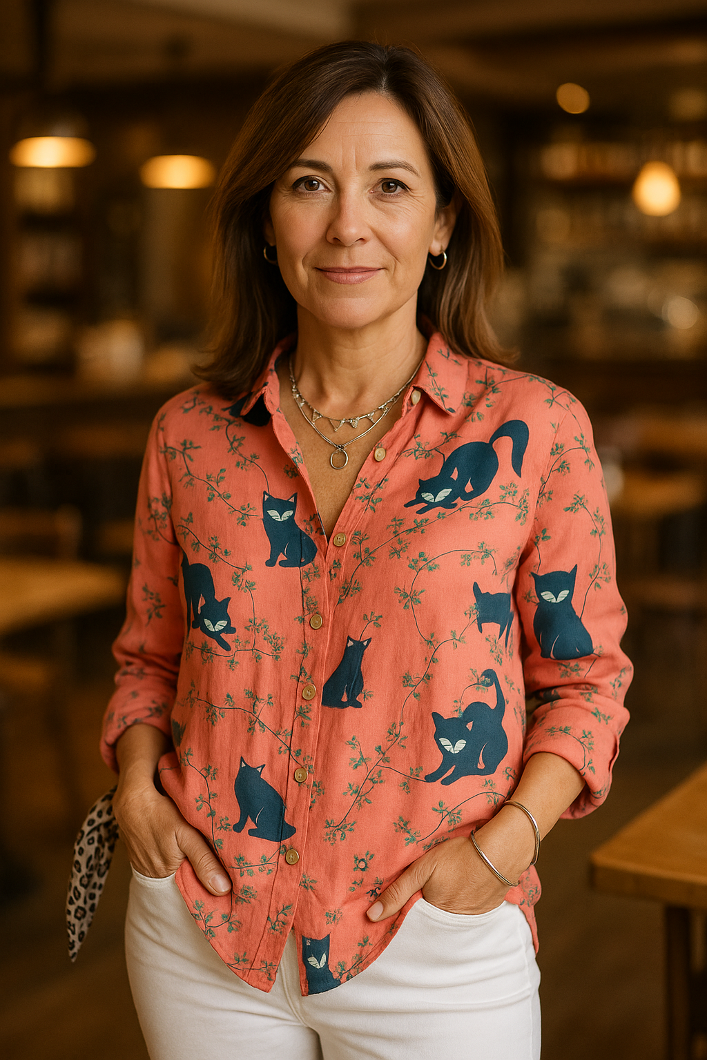 MAËLI - COTTON BLOUSE