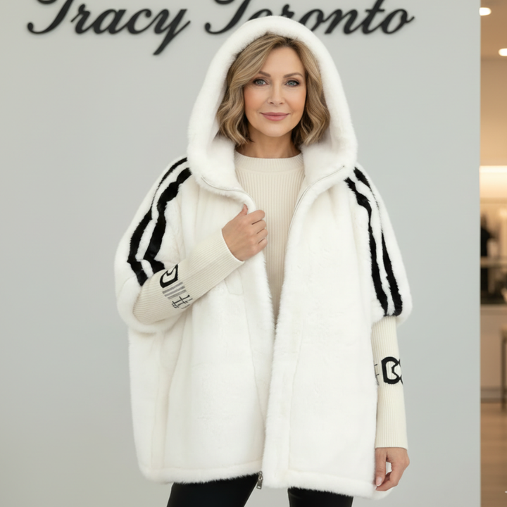 NORAH | Warm Hooded Teddy Coat
