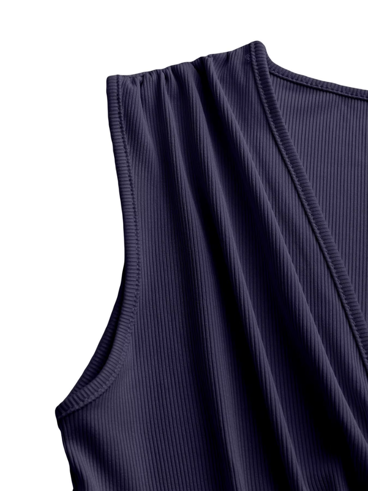 CHARITY™ | Chic Sleeveless Wide-Leg Jumpsuit