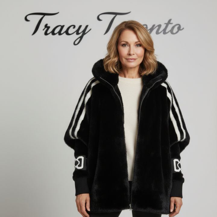 NORAH | Warm Hooded Teddy Coat