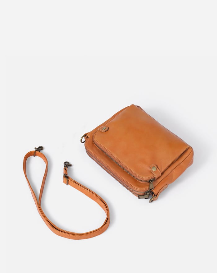 JENNIE | CHIC THREE LAYER CROSSBODY BAG