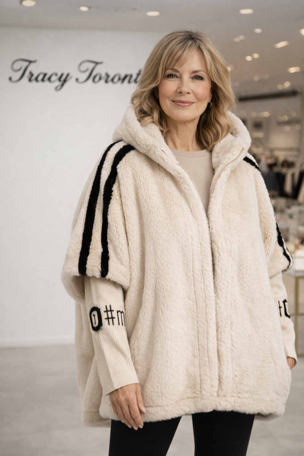 NORAH | Warm Hooded Teddy Coat