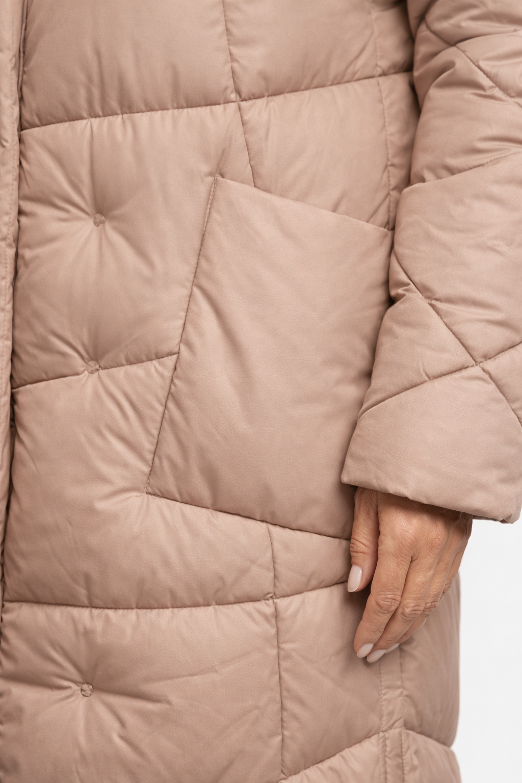 Naomi™ - Long Quilted Winter Coat