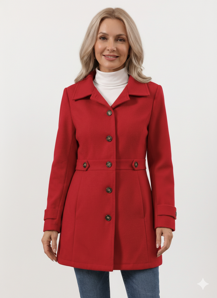 Evelyn™ - Half-Length Wool Coat