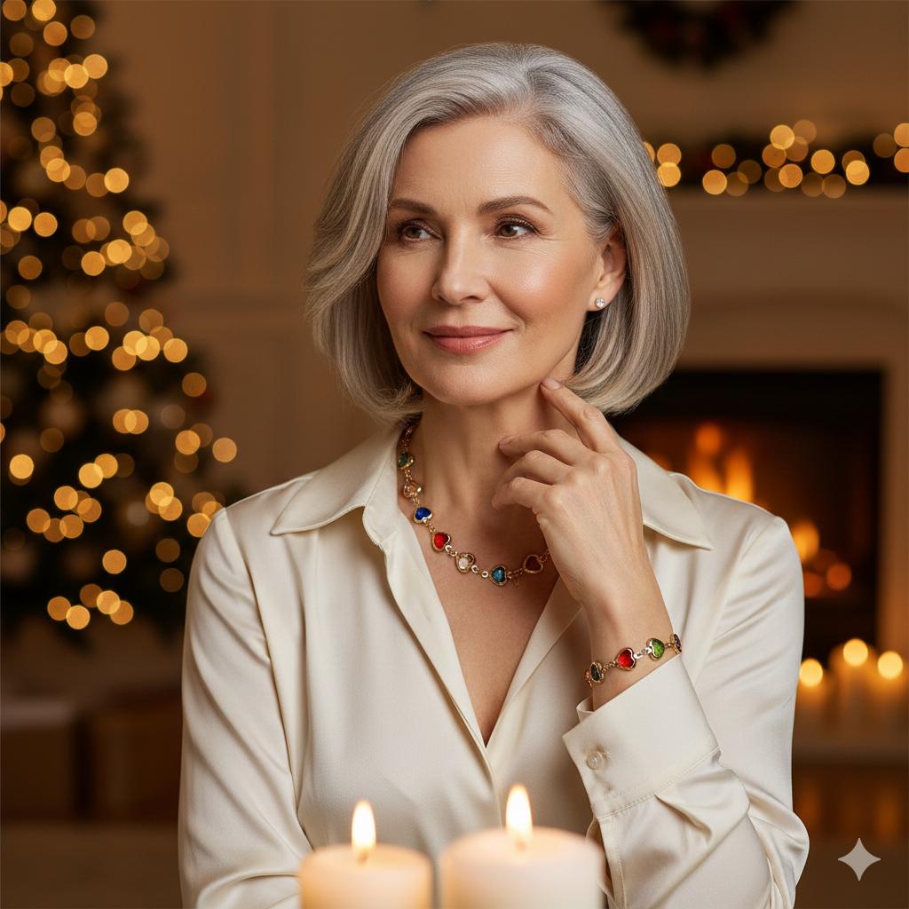 Heart Bracelet + Necklace