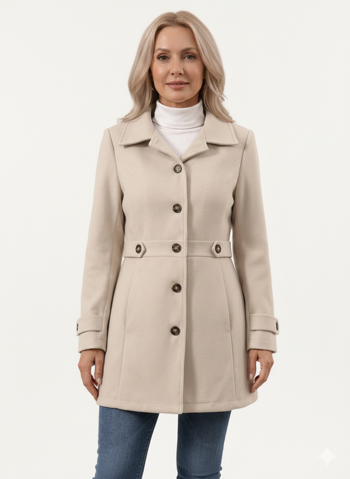 Evelyn™ - Half-Length Wool Coat