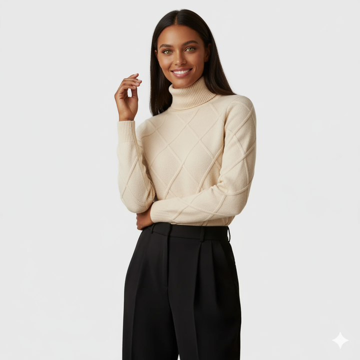 Dahlia | Cozy Lotus Sweater