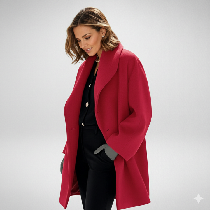 Valenne Toronto™ | Genevieve - Wool Blend Elegance Coat