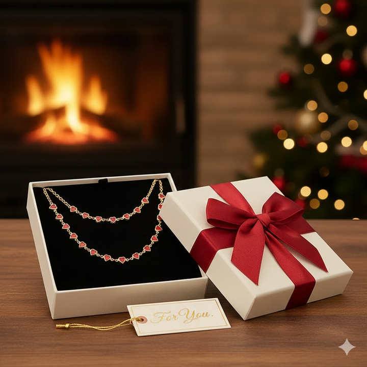 Heart Bracelet + Necklace