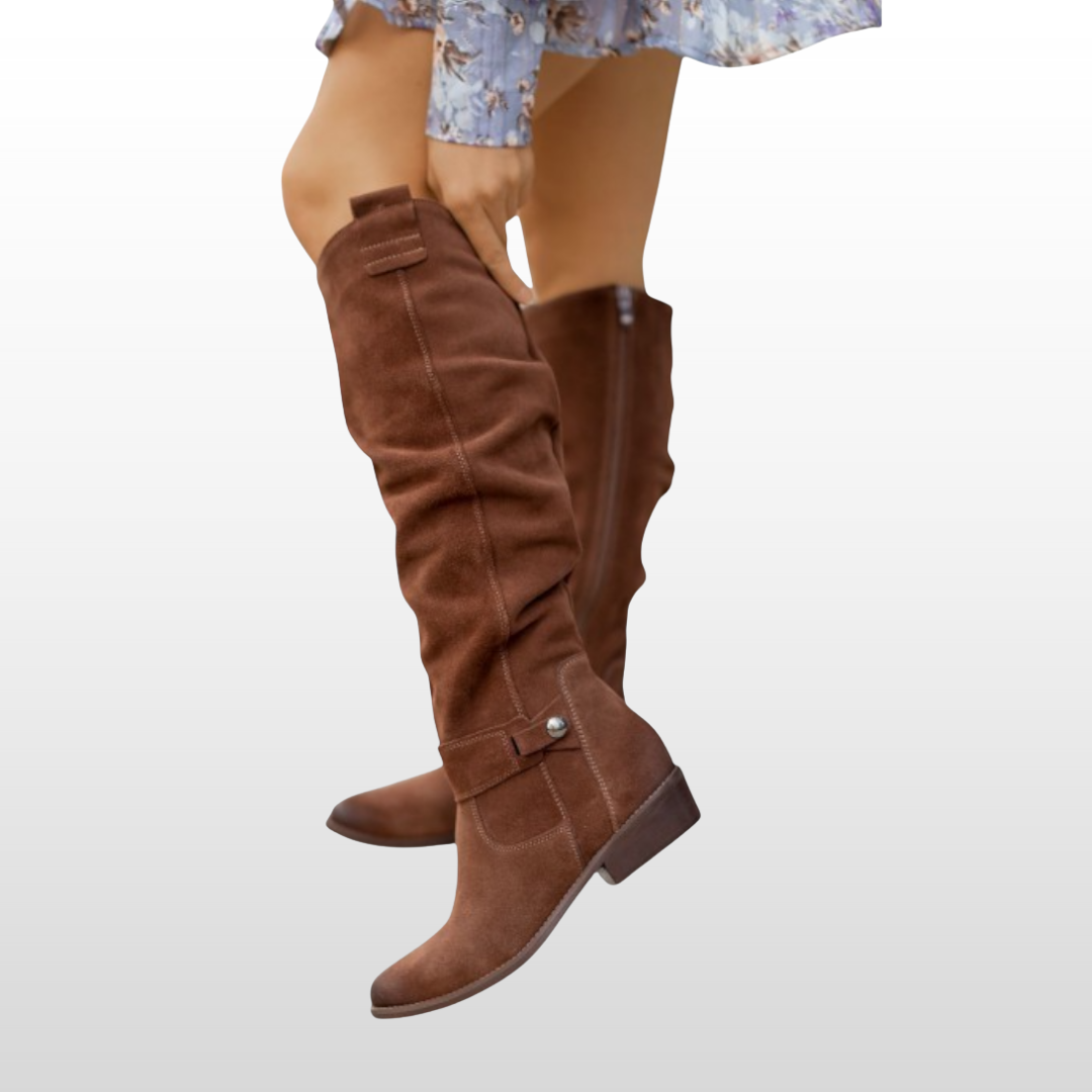 Valenne Retro-Inspired Orthopedic High Boots