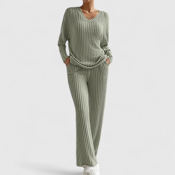 Elin - Comfy Ribbed Lounge Set