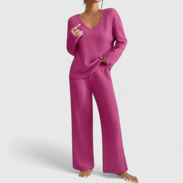 Elin - Comfy Ribbed Lounge Set