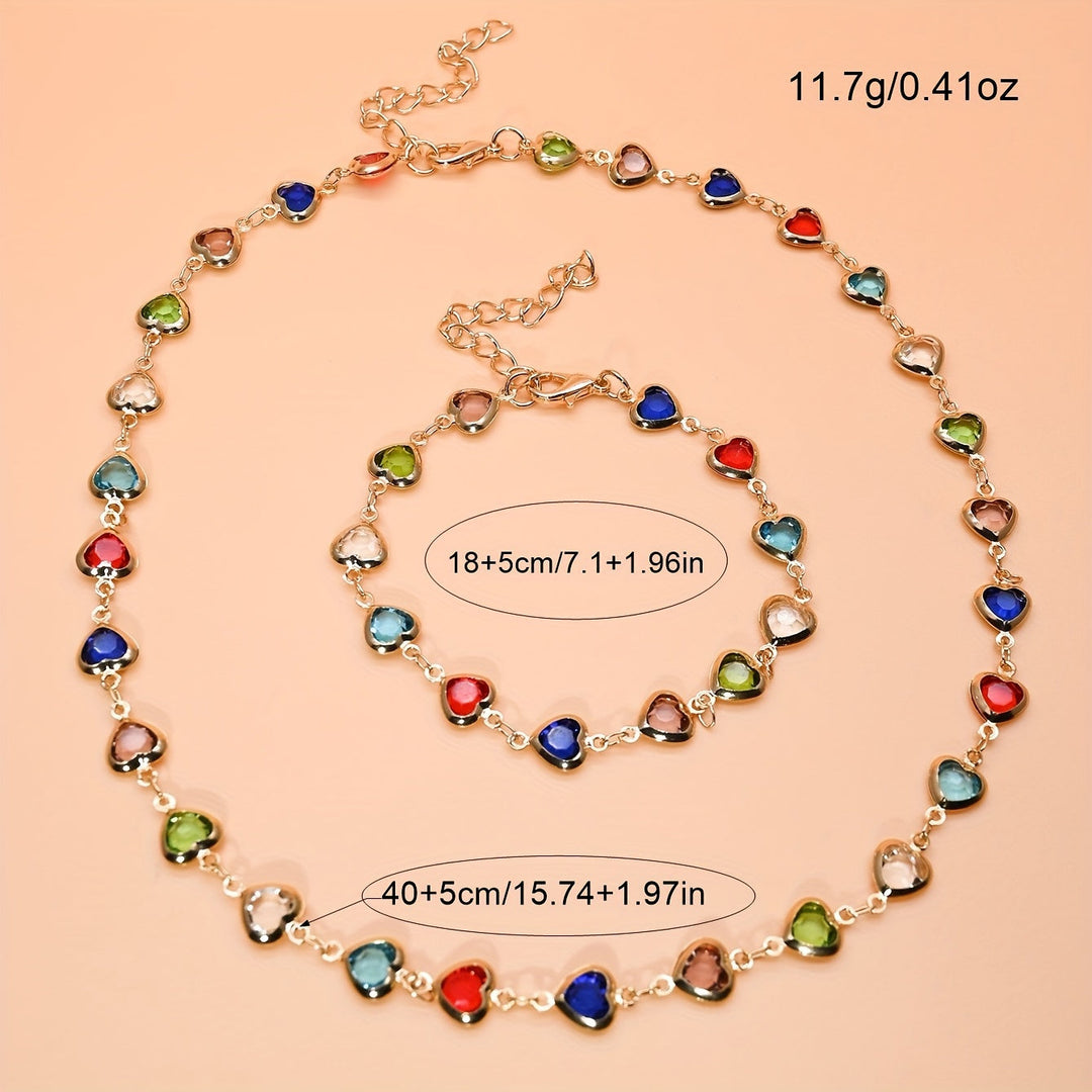 Heart Bracelet + Necklace