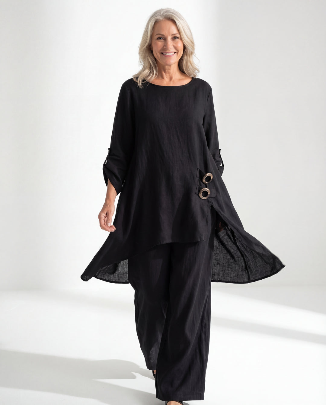 Isabelle | Relaxed Linen Blend Set