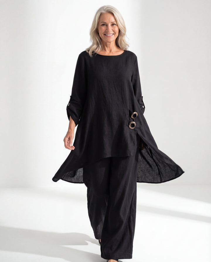 Isabelle | Relaxed Linen Blend Set