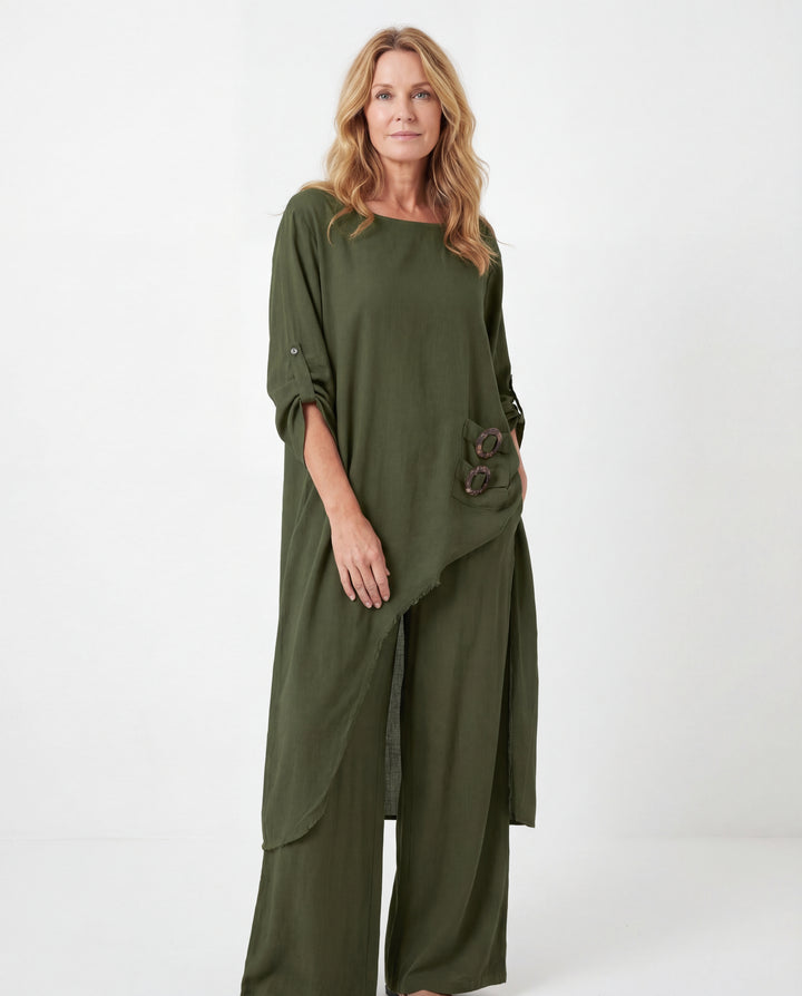 Isabelle | Relaxed Linen Blend Set