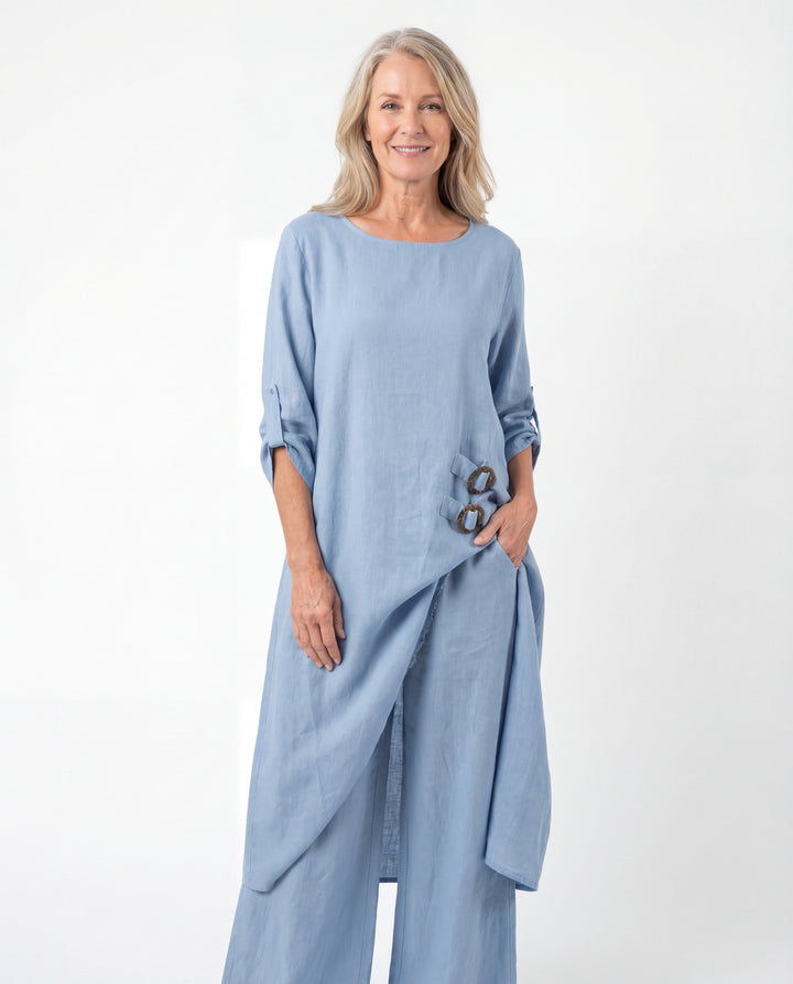 Isabelle | Relaxed Linen Blend Set
