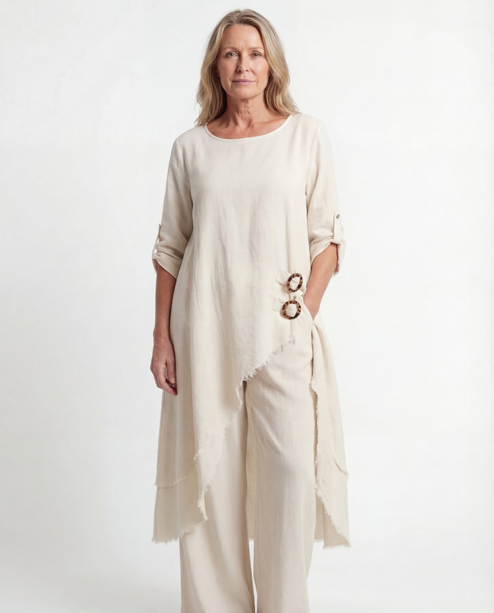 Isabelle | Relaxed Linen Blend Set