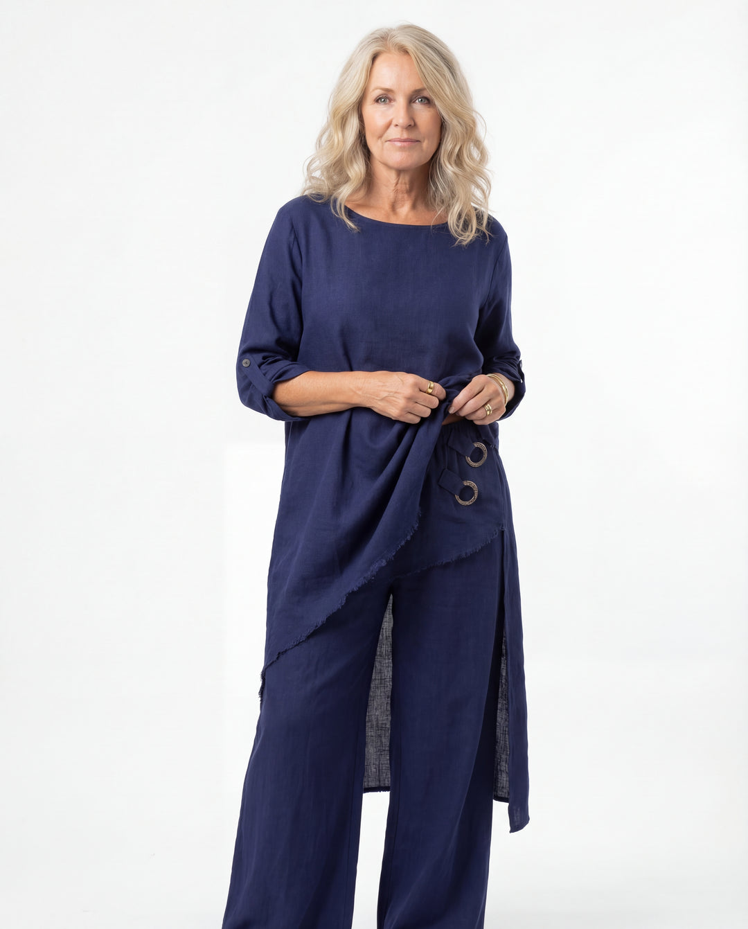 Isabelle | Relaxed Linen Blend Set