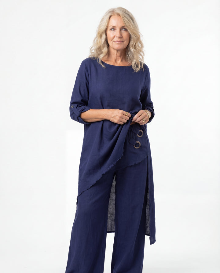 Isabelle | Relaxed Linen Blend Set