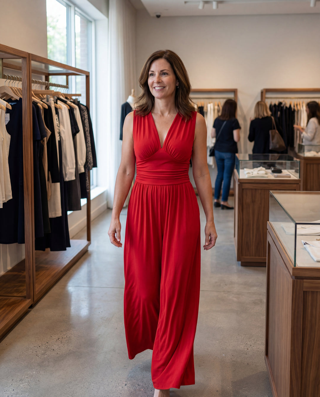 CHARITY™ | Chic Sleeveless Wide-Leg Jumpsuit