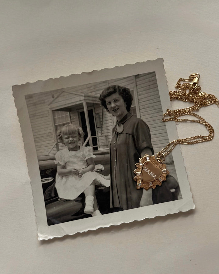 Lynn Heart Engravable Pendant Necklace