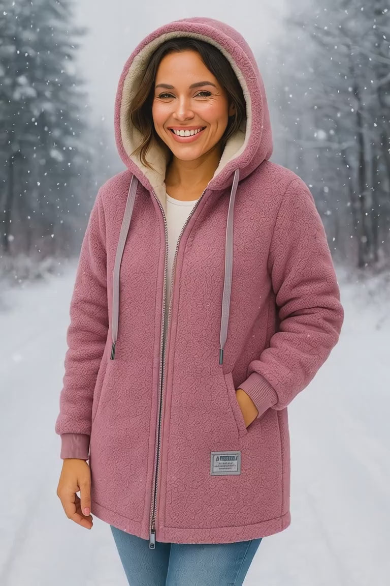 Ilona | Warm & Cozy Fleece Jacket for Women
